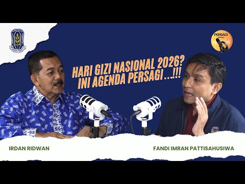 Hari Gizi Nasional 2026?? Ini Agenda PERSAGI Kabupaten Bangkalan!!! | PERSAGI Kabupaten Bangkalan PODCAST Eps. 16